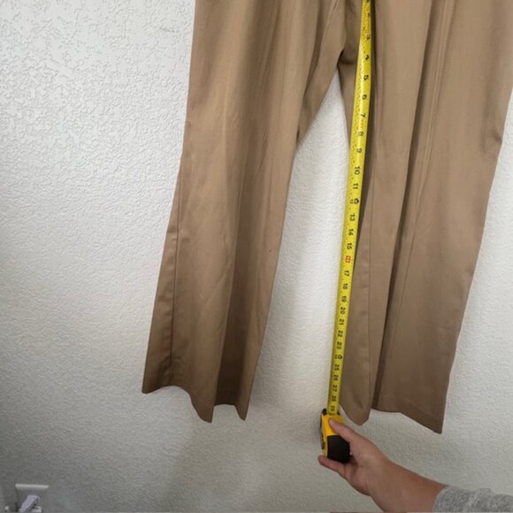 GEORGE London Fit Women's Beige Khaki Casual Straight Leg Dress Pants Size 12P - Picture 3 of 8